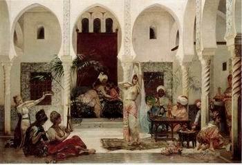 unknow artist Arab or Arabic people and life. Orientalism oil paintings 143 China oil painting art